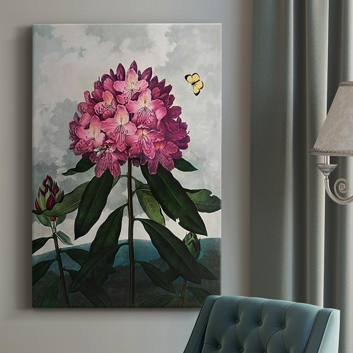 Temple of Flora X - Canvas Art Print