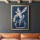 Vessel on Indigo I - Modern Framed Canvas Print