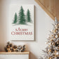 Frostlit Snow Blessing - Canvas Art Print