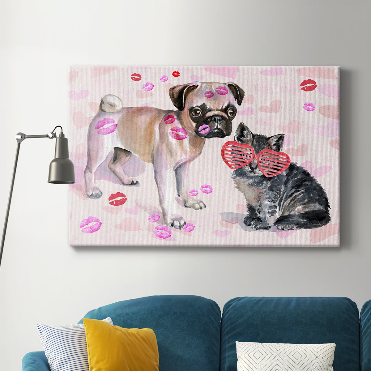 Cute Couture Collection A - Canvas Art Print