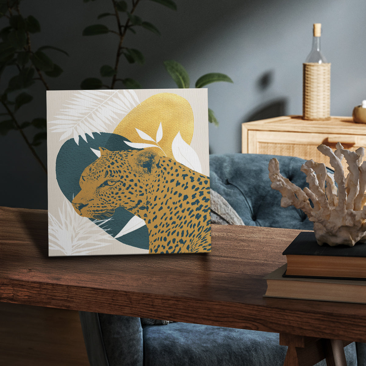Jungle Cat II - Canvas Art Print