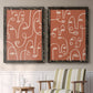 Connected Expressions I - Premium Framed Canvas 2 Piece Set - Ready to Hang