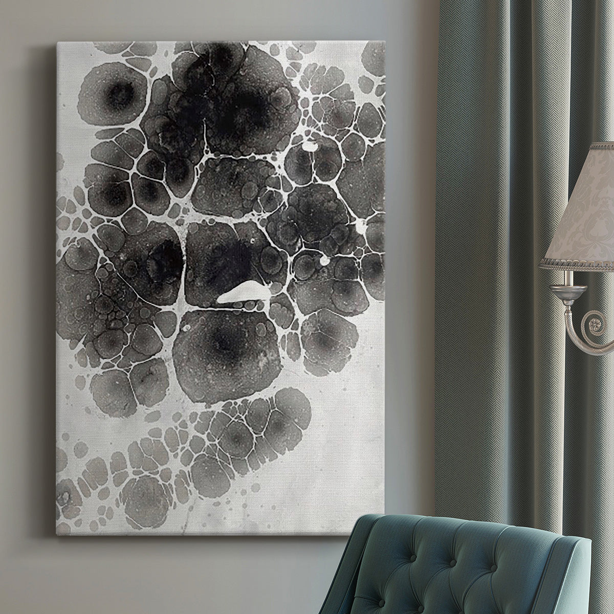 Marbling XII - Canvas Art Print