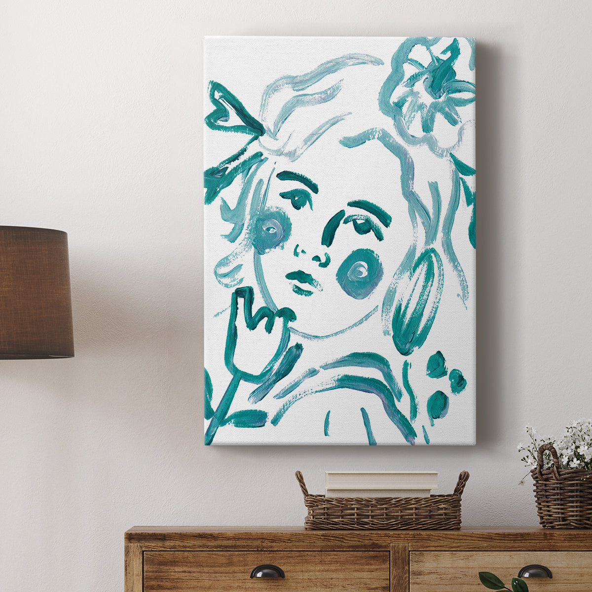 Budding Flower IV - Canvas Art Print