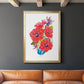 Brilliant Poppies I - Modern Framed Canvas Print