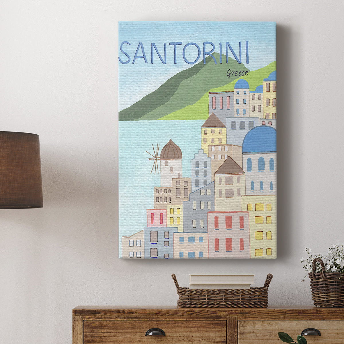 Living by the Sea II - Canvas Art Print