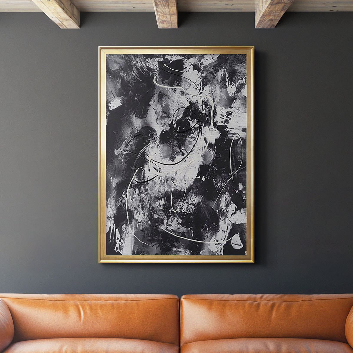 Radical Mix I - Modern Framed Canvas Print