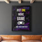 Gamer at Play II - Modern Framed Canvas Print