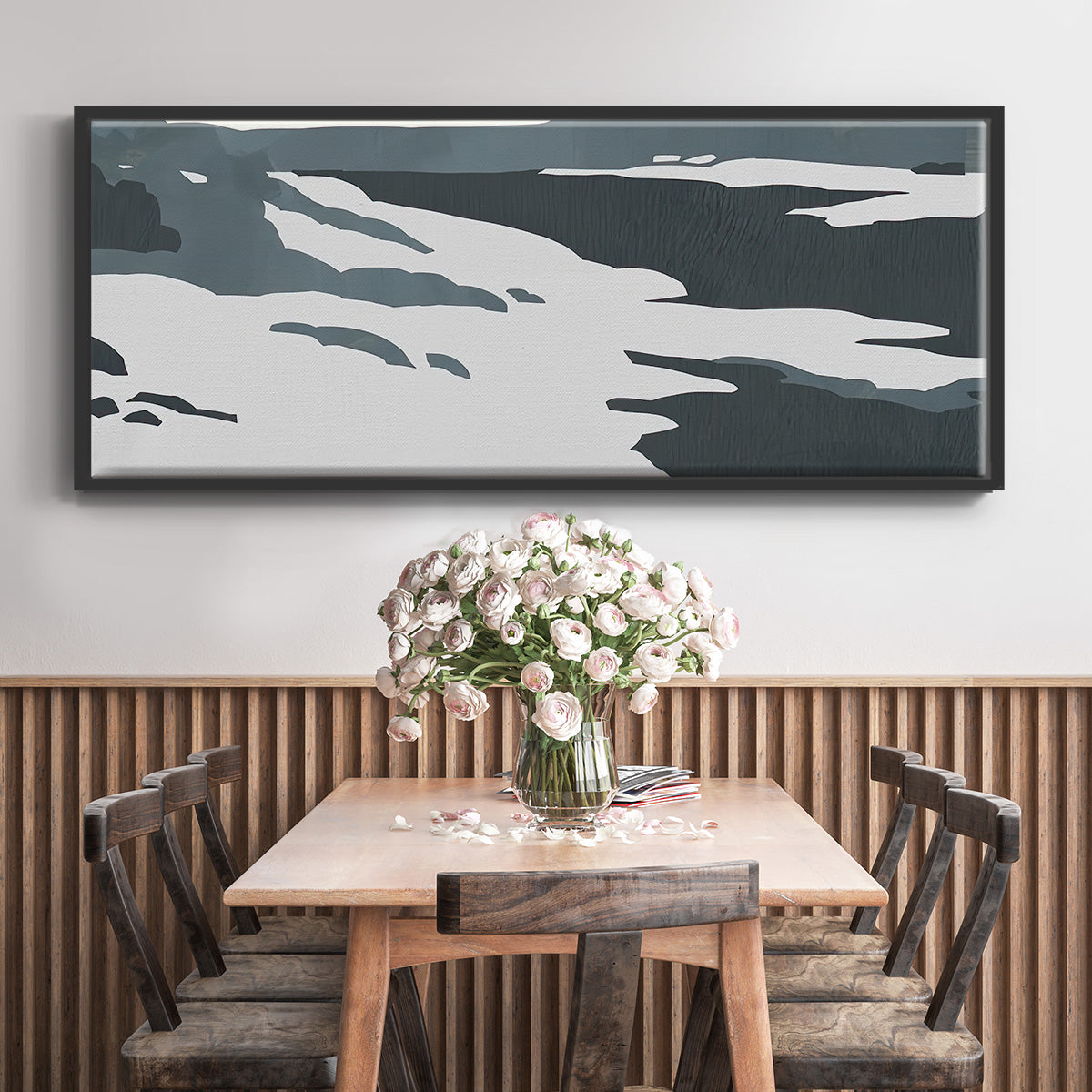 Cutter Island III - Floater Framed Canvas Print