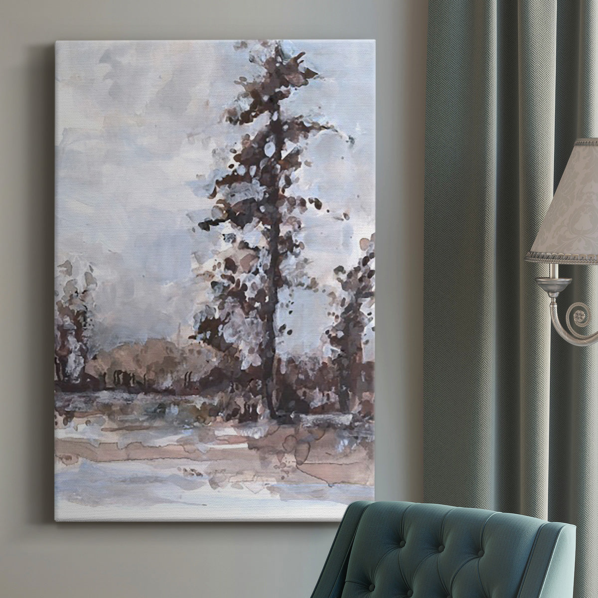 Vintage Tree Moment II Premium Gallery Wrapped Canvas - Ready to Hang