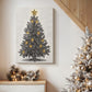Pearled Evergreen at Midnight - Canvas Art Print