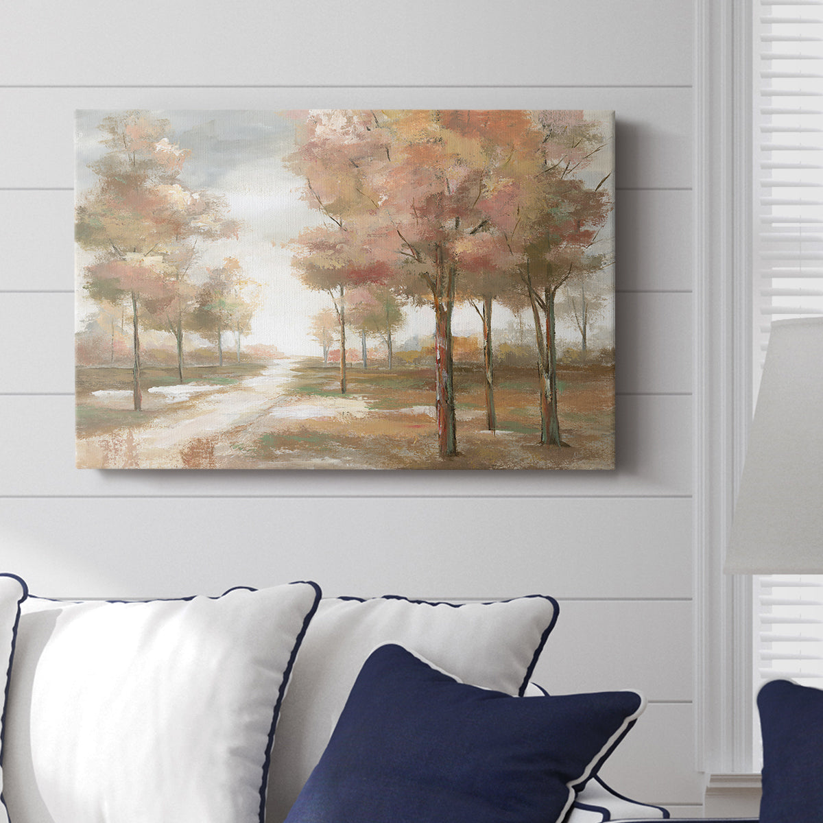 Pastel Park - Canvas Art Print