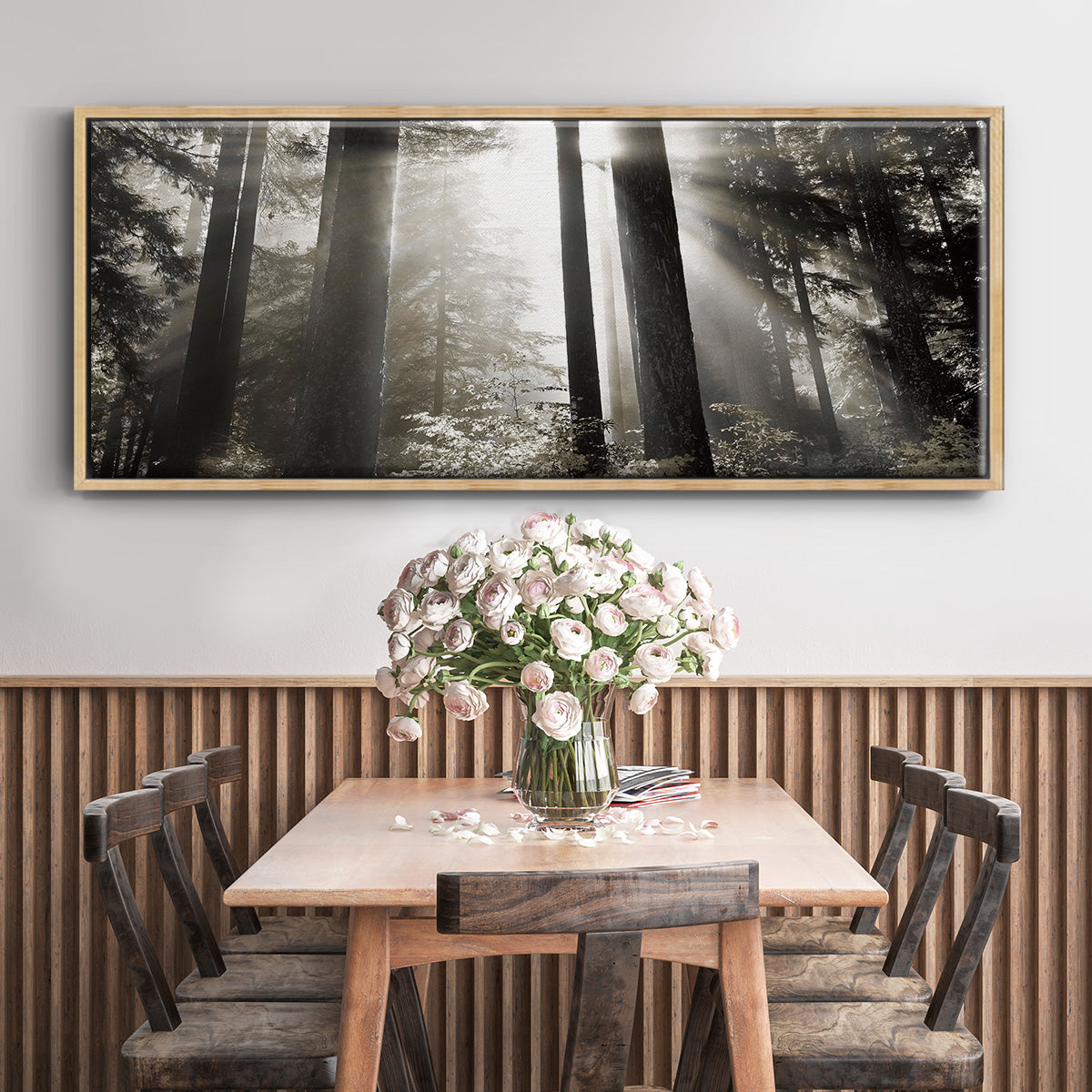 Morning Light - Floater Framed Canvas Print