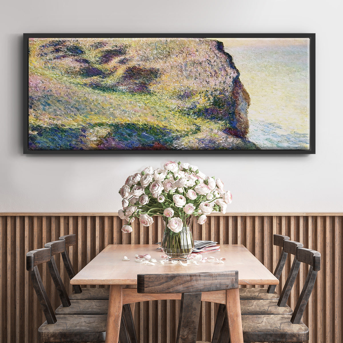 The Pointe du Petit Ailly, 1897 - Floater Framed Canvas Print