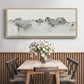 Scenic Scribble I - Floater Framed Canvas Print