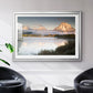 Snake River Fog - Modern Framed Art Print