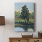 Tree by the Riverbank I - Canvas Art Print