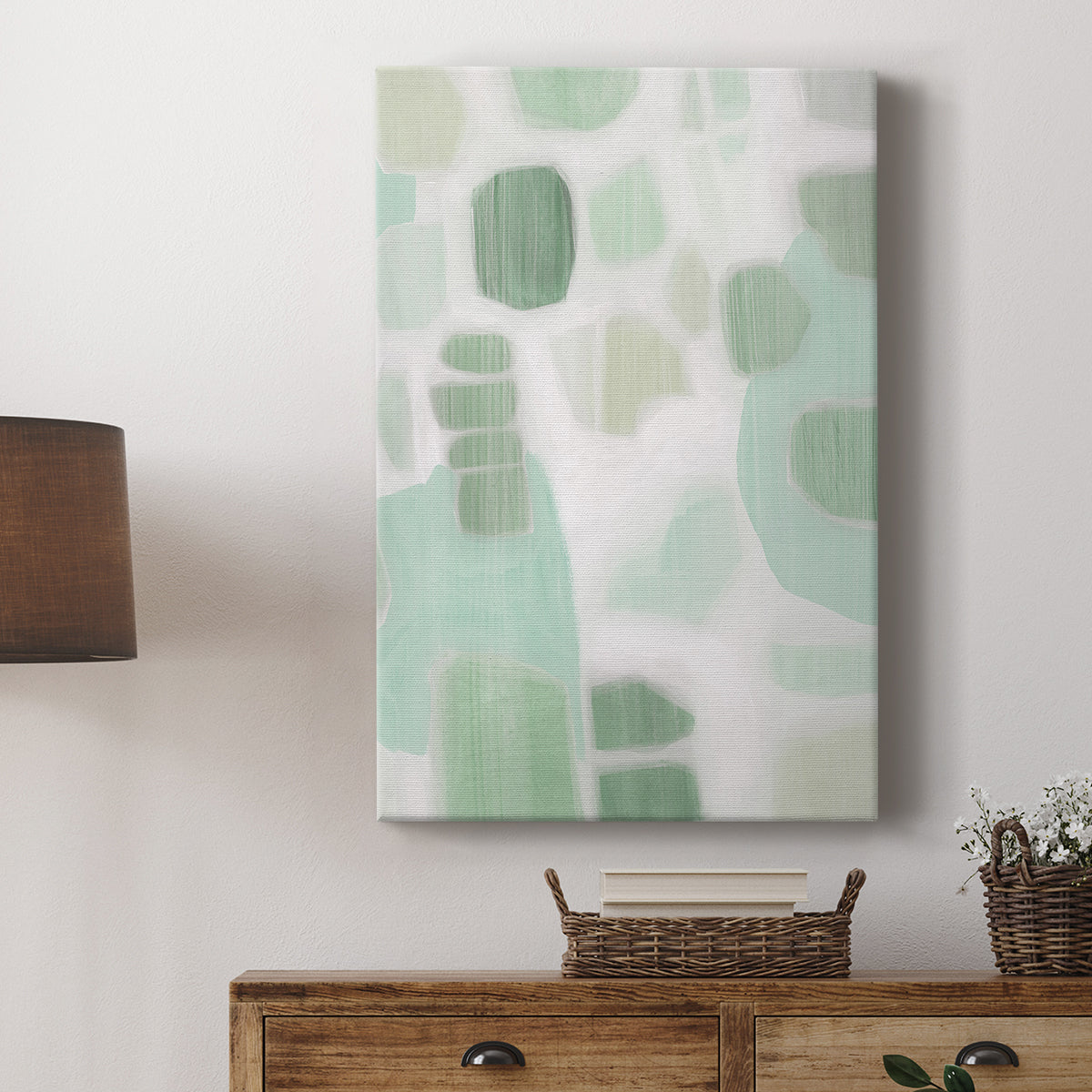 River Shapes I - Canvas Art Print