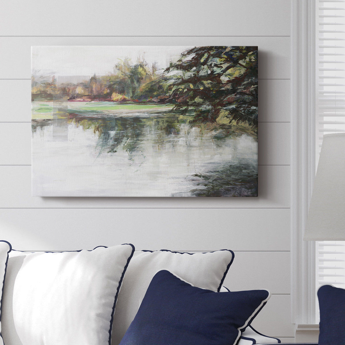 Upon Reflection - Canvas Art Print