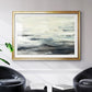 On The Stormy Seas - Modern Framed Art Print