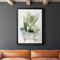 Plant Bath I - Modern Framed Canvas Print