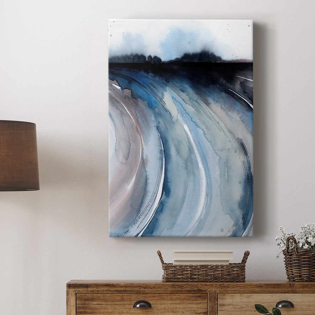 Geode Valley II - Canvas Art Print