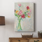 Painterly Soft Bouquet I - Canvas Art Print