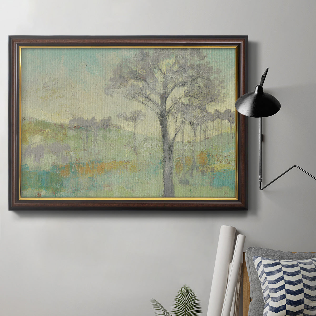 Tree Stand I Premium Framed Canvas- Ready to Hang