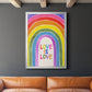 Love Loudly Collection B - Modern Framed Canvas Print