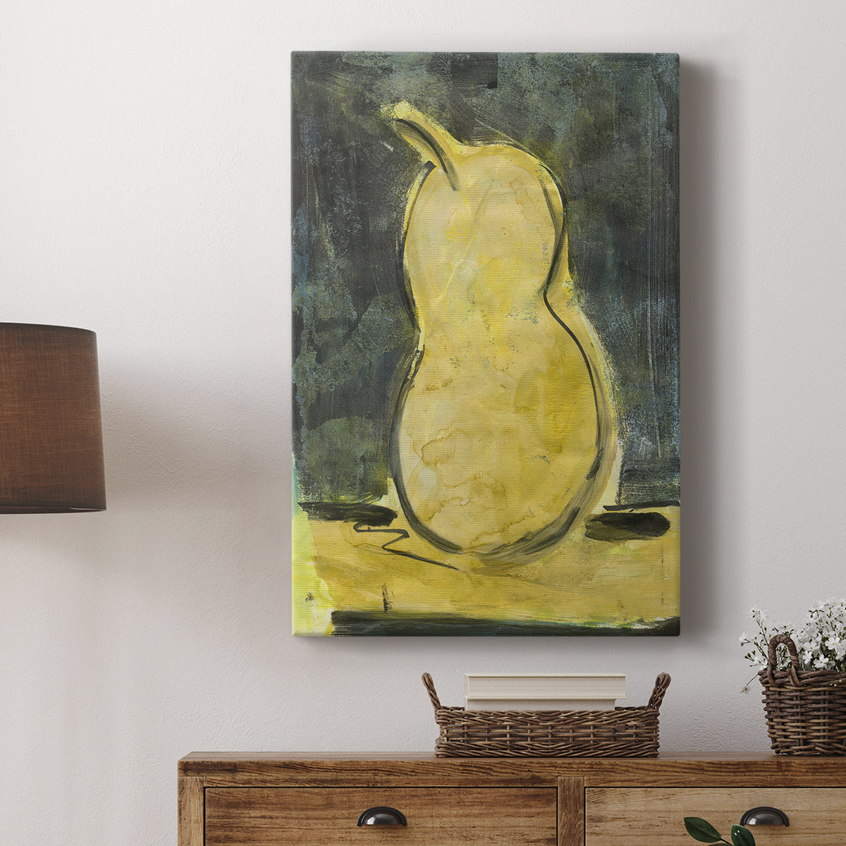 Urban Pear I - Canvas Art Print