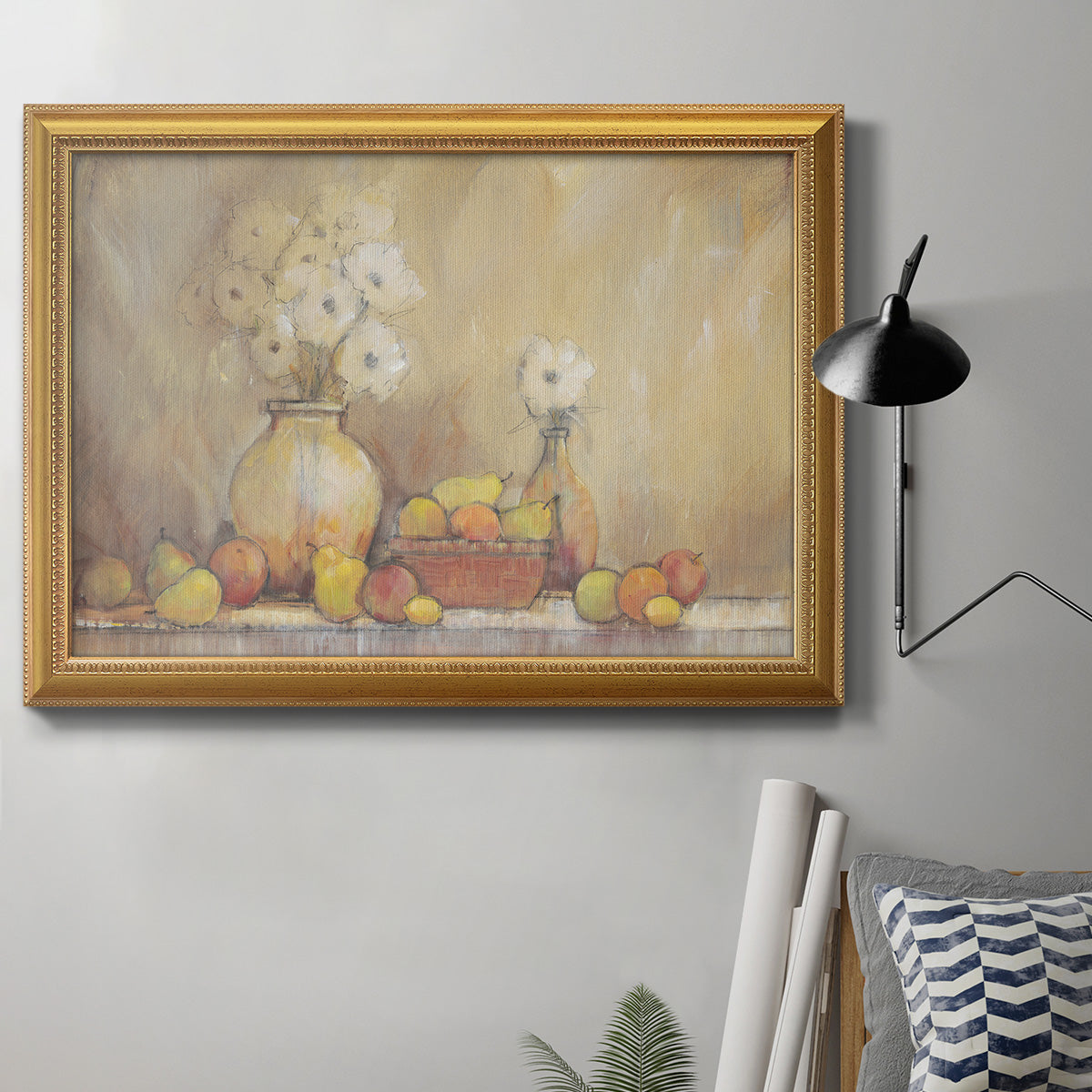 Minimalist Still Life Study II Premium Framed Canvas- Ready to Hang