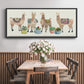 Llama Party - Floater Framed Canvas Print