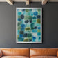 Earthy Plexus II - Modern Framed Canvas Print