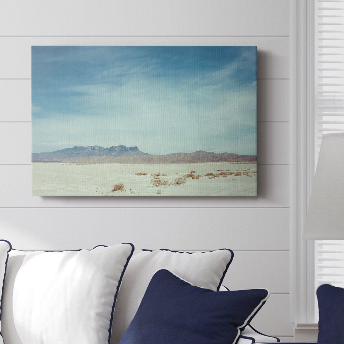 Salt Flat Walk II - Canvas Art Print