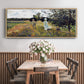 The Promenade Near Argenteuil, 1875 - Floater Framed Canvas Print