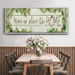 No Place Like Home - Floater Framed Canvas Print