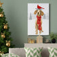 Christmas Cats & Dogs V Premium Gallery Wrapped Canvas - Ready to Hang