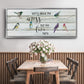 We Live Here - Floater Framed Canvas Print