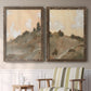 Hillside Walking Path III - Premium Framed Canvas 2 Piece Set - Ready to Hang