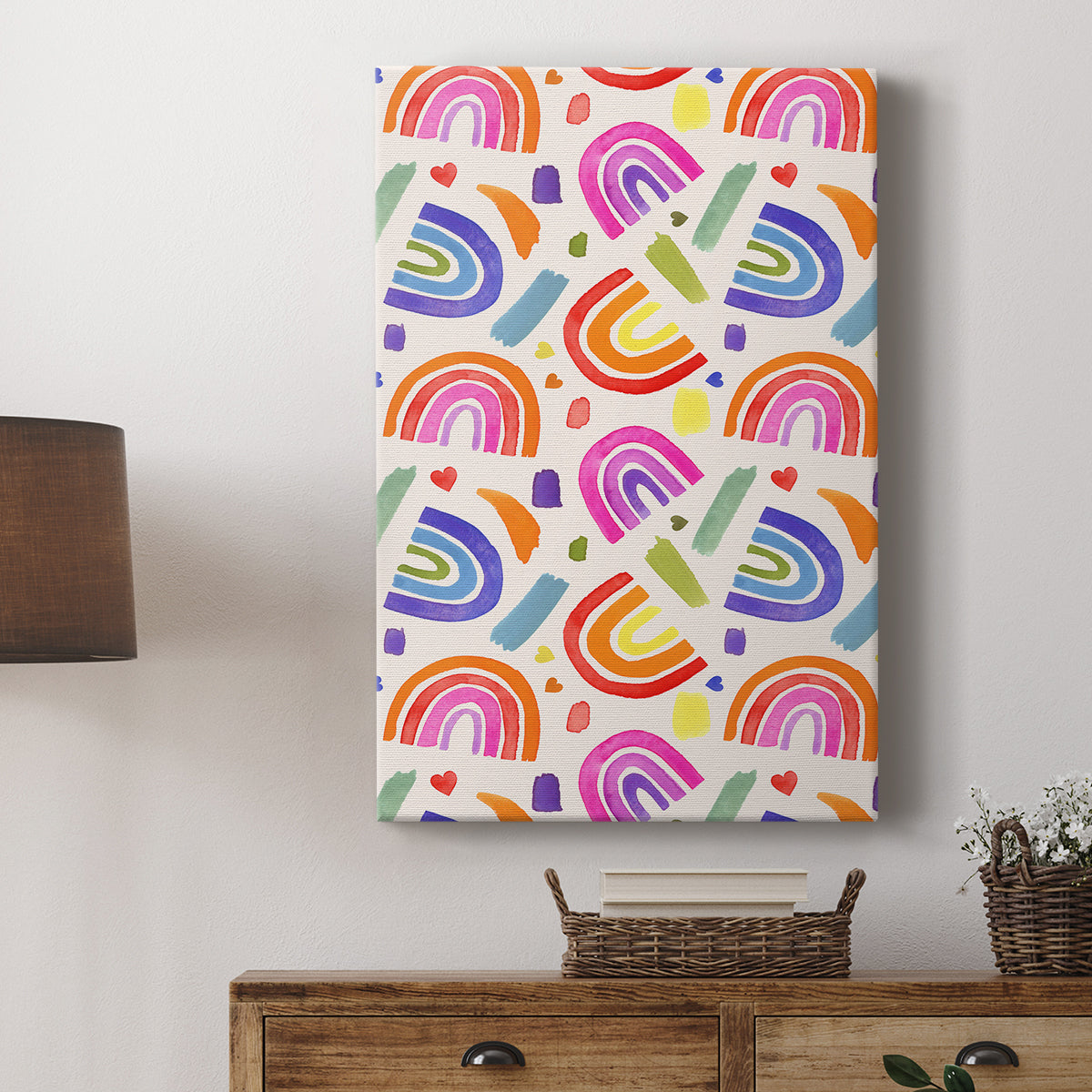 Love Loudly Collection E - Canvas Art Print