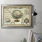 Nautical Map II Premium Framed Canvas- Ready to Hang