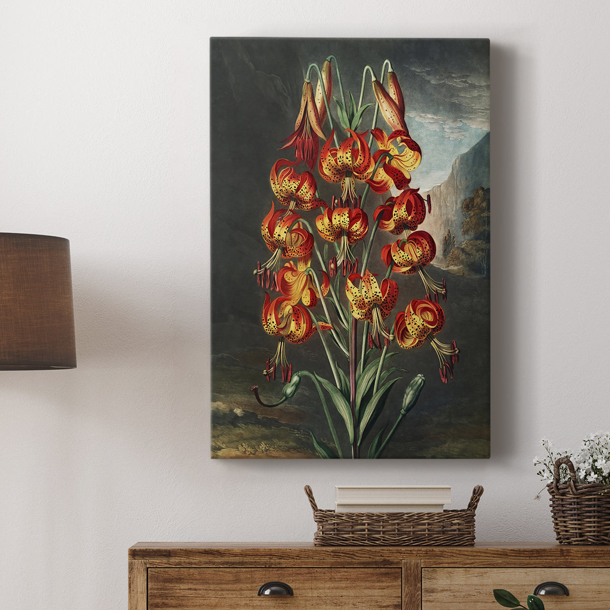 Temple of Flora III - Canvas Art Print