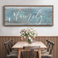 Family First - Floater Framed Canvas Print