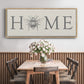 Bee Home - Floater Framed Canvas Print