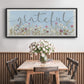 Bloomin Around Grateful - Floater Framed Canvas Print