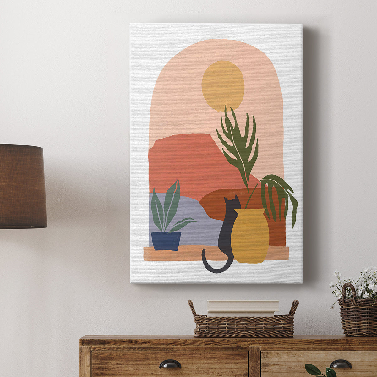 Paper Scene I - Canvas Art Print