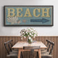 Shoreline Signs III - Floater Framed Canvas Print