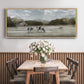 Country Satisfaction - Floater Framed Canvas Print