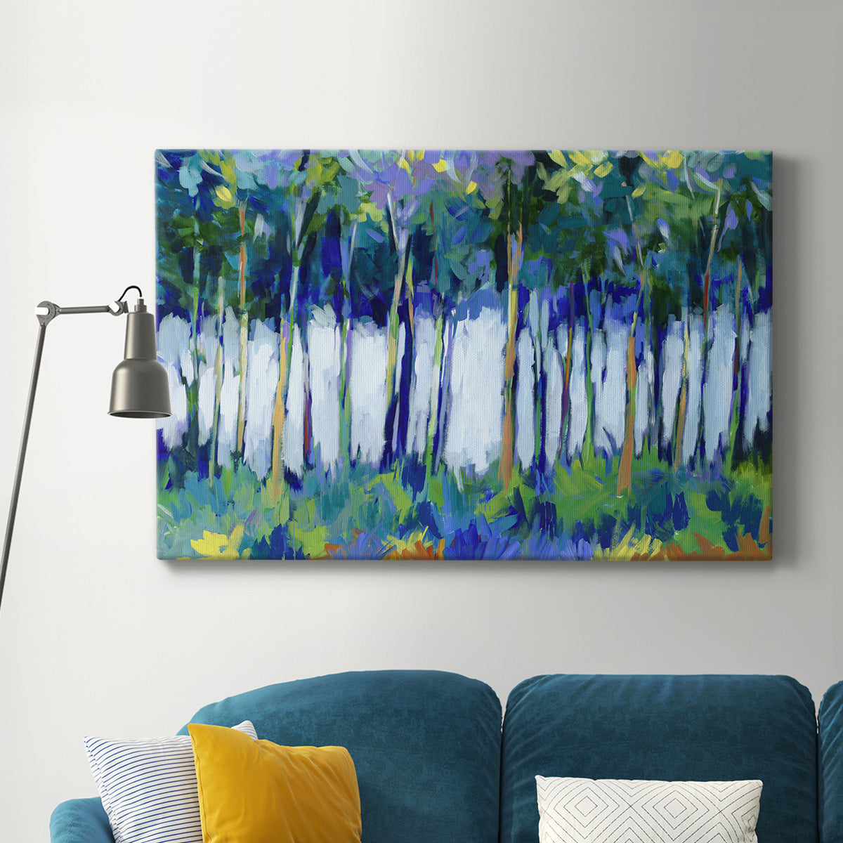 Light Through the Trees Premium Gallery Wrapped Canvas - Ready to Hang