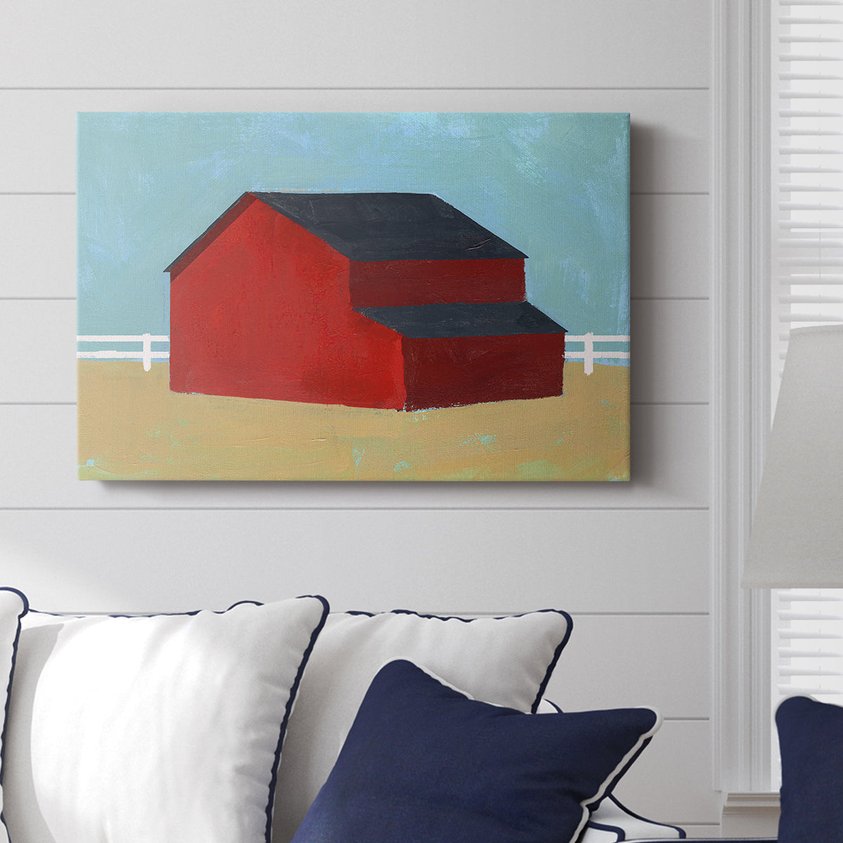 Big Red One II - Canvas Art Print